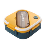 Japanese style simple sealed square single layer compartment lunch box - V.I.P Digital Presence