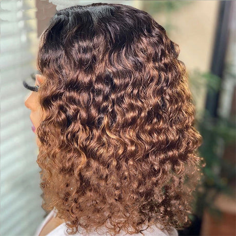 Wig female European and American short curly hair African small curly explosive head chemical fiber headgear - V.I.P Digital Presence