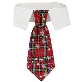 New British style handsome Christmas dog collar Christmas pet tie - V.I.P Digital Presence