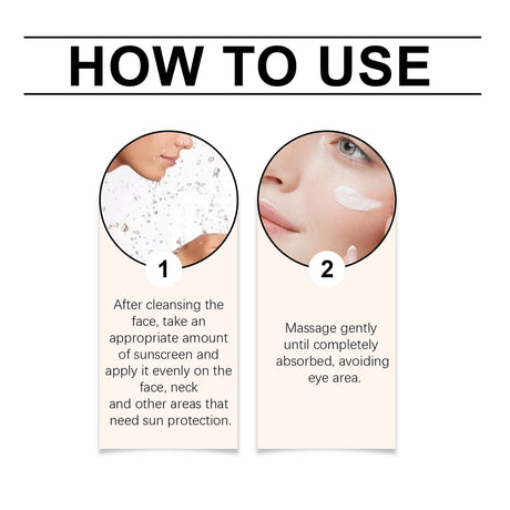 Ouhoe Rice Protective Cream Outdoor Uv Isolation Waterproof Moisturizing Skin Refreshing Non-Sticky Protective Cream - V.I.P Digital Presence