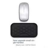 Reposamuñecas ergonómico para teclado y ratón, para oficina, para proteger y relajar la muñeca, con espuma viscoelástica, para ordenador y portátil