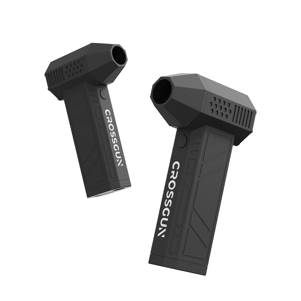 CROSSGUN 130000RPM Jet Turbo King Kong Jetfan Strong Fan Portable Handheld With LED Lighting Blowing Dust Elimination - V.I.P Digital Presence