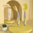 Spoon For Baby Utensils Set Auxiliary Food Silicone Gel Spoon Baby Learn To Eat Training Bendable Soft Spoon Children Tableware - V.I.P Digital Presence