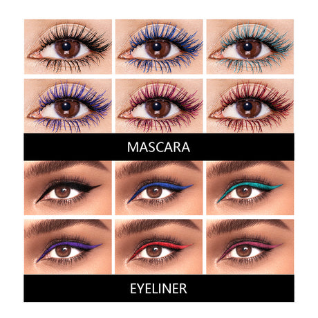 NICEFACE Mascara + Eyeliner Slender Curling Waterproof And Sweat-Proof Eyeliner Gel Pen - V.I.P Digital Presence