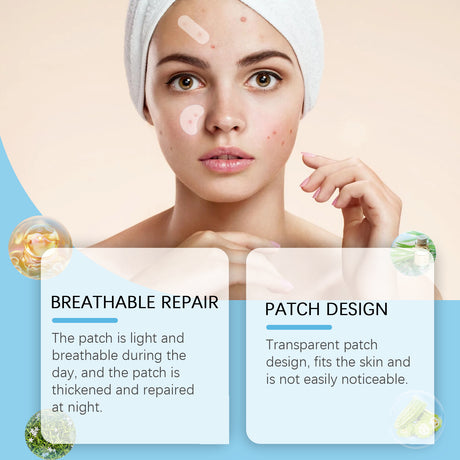 Day And Night Acne Cover Face Acne Patch Comfortably Repair Skin Oil Control Cover Acne Patch - V.I.P Digital Presence