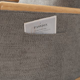 Accent Rocking Chair with Footrest High Back Rubber Wood Rocking Legs Bedroom Living Space 38.6D X 26.8W X 40.6H Inch - V.I.P Digital Presence