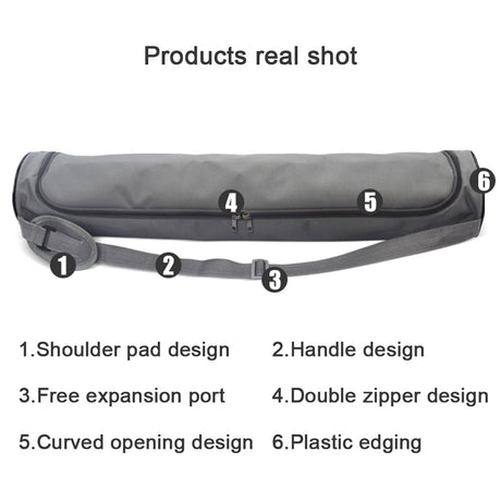 Yoga Gym Bag Yoga Mat Bag Waterproof Backpack Yoga Pilates Mat Case Bag for 72*15cm - V.I.P Digital Presence