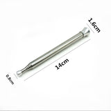 Varilla de fuego para acampar y picnics al aire libre, utensilios de cocina para exteriores, tubo de fuego expandible, acero inoxidable