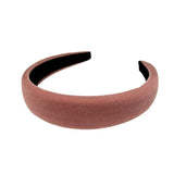 Velvet sponge wide edge headband - V.I.P Digital Presence