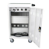 Mobile Charging Cart and Cabinet for Tablets Laptops 31+4-Device - V.I.P Digital Presence