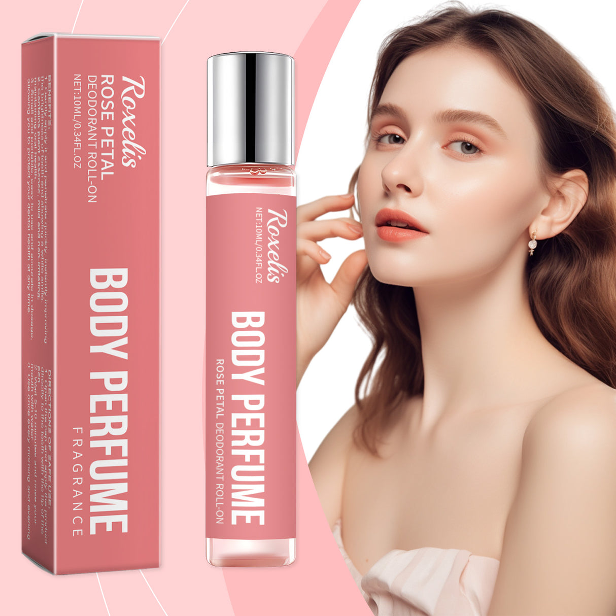 Rose Body Ball Perfume Fresh Natural Fragrance Bloom Charm Fragrance Light Touch Ball Perfume - V.I.P Digital Presence