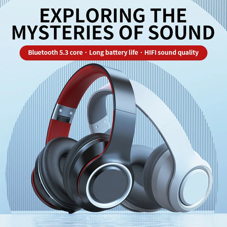 DR90 Wireless Headphones Headwear Creative Heavy Bass Effect Ultra Long Endurance Earphones - V.I.P Digital Presence