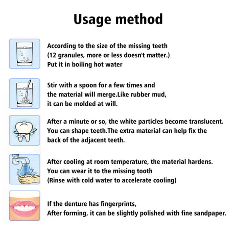 Can Shape Dental Glue Video Makeup Denture Modification Temporary Fillings Dental Glue Holes And Teeth Filling - V.I.P Digital Presence