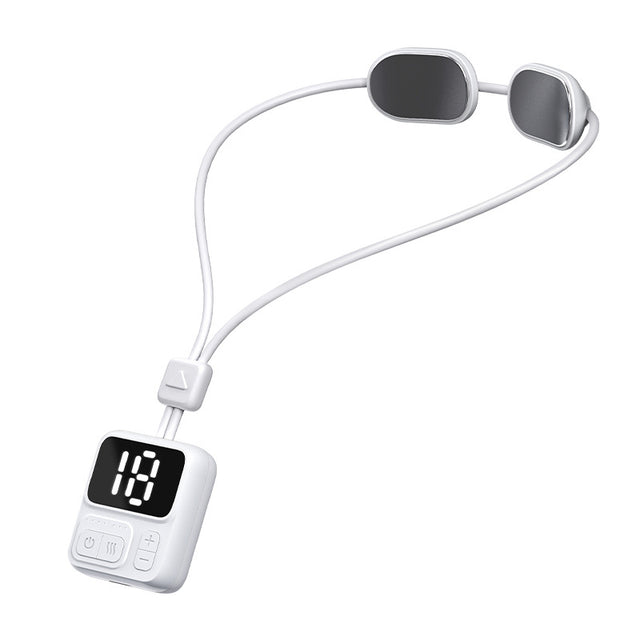 Massager Home Cervical Massager Mini Micro-Current Pulse Hot Compress Portable Pendant Hanging Neck Protector - V.I.P Digital Presence