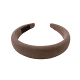 Candy colored velvet with wide edge sponge headband flocking - V.I.P Digital Presence