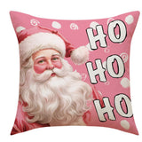 Christmas Pillow, Christmas Day Pillow Cover, Santa Claus Snowman Cushion, Backrest, Bedding Pillow Cover (excluding pillow core) - V.I.P Digital Presence