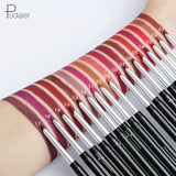 Pudaier Stereo Matte 17 Color Lip Liner Pen Automatically Do Not Faint Eye Shadow Eyeliner Lipstick Red Lipstick - V.I.P Digital Presence