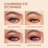 Mee Carney Dreamy Genki Girl 15 Color Eyeshadow Palette Pearlescent Glitter Matte Eyeshadow Palette MC08 - V.I.P Digital Presence