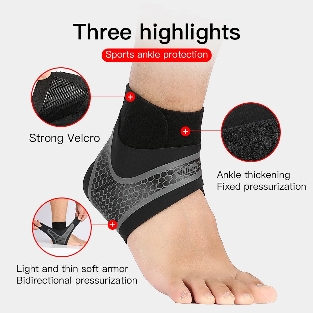 Bicycle basketball two-way strong pressure adjustable outdoor sports ankle protector - V.I.P Digital Presence