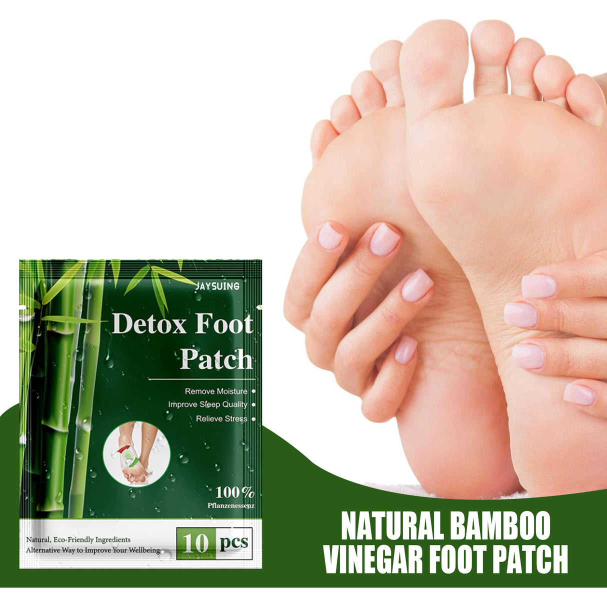 Bamboo Vinegar Sole Patch Gentle Clean Comfortable Massage Foot Relief Sole Discomfort Care Patch - Alibaba