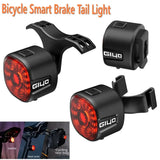 Bicycle Smart Brake Tail Light MTB Road Bike Auto Brake Sensing Light SB Rechargeable IPX6 Waterproof LED Warning Rear Lamp - V.I.P Digital Presence