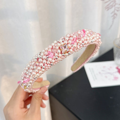 Baroque headband handmade pearl versatile - V.I.P Digital Presence