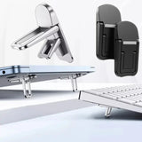 Adjustable Folding Laptop Stand Mini Legs Ultra-thin Portable Support for Macbook Notebook Cooling Holder Feet Invisible Bracket - V.I.P Digital Presence