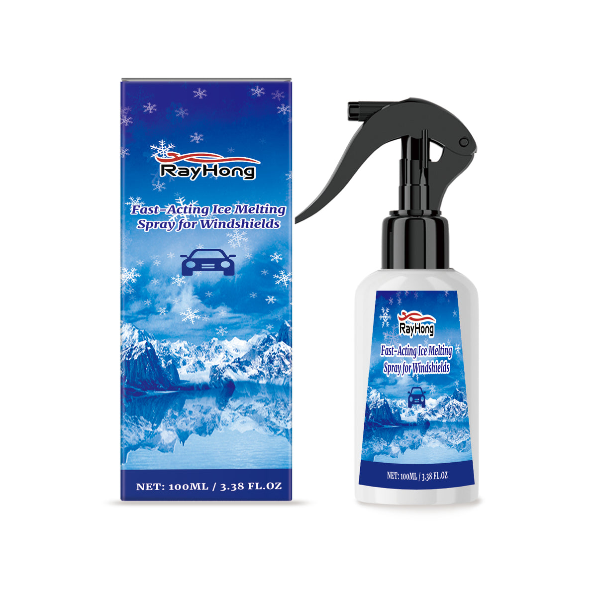 Car Windshield Defogging And Deicing Quick Snow Melt Spray - V.I.P Digital Presence