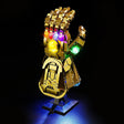 (Not the Building Blocks) LED Light For Lego 76191 Marvel Infinity Gauntlet Decorative Light Up your Model Decorative Lamp - V.I.P Digital Presence