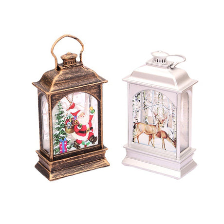 Christmas decorations, illuminated hand-held oil lamps, LED display window decorations, party decorations, children's small gifts - V.I.P Digital Presence