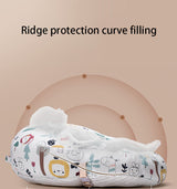 Safe pillow baby anti-vomiting slope pillow baby feeding anti-overflow pillow - V.I.P Digital Presence
