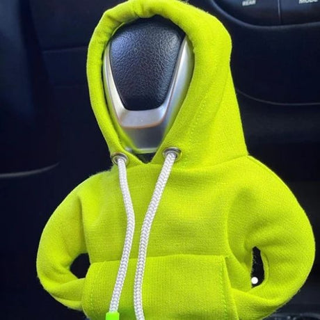 Automotive Interior Accessories Fashionable Hooded Shirt Shift Knobs Mini Hoodie Car Gear Shift Cover - V.I.P Digital Presence