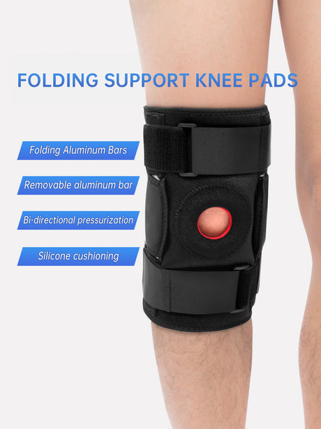 Adjustable hinged Patella Knee Support Brace for pain relief and knee joint protection - V.I.P Digital Presence