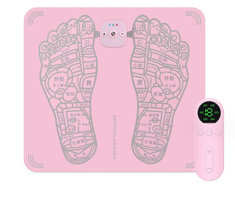 EMS Electric Foot Massager Mat Pulse Muscle Relax Health Care Feet Massageador Cushion Intelligent Remote Control Massage Salud - V.I.P Digital Presence