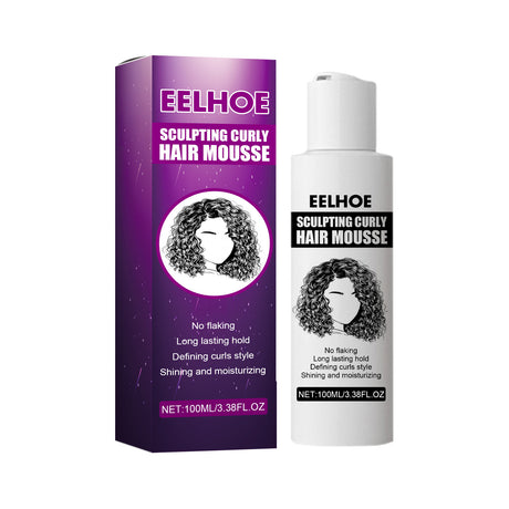 Curly Hair Styling Elastin, Curly Hair Moisturizing And Fluffing Hair Styling Elastin - V.I.P Digital Presence