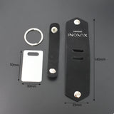 Blank heat transfer leather detachable keychain laser multifunctional DIY leather keychain leather overprint photo - V.I.P Digital Presence