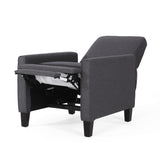 Smoke Fabric Push Back Chair for Elegant Home Décor - V.I.P Digital Presence