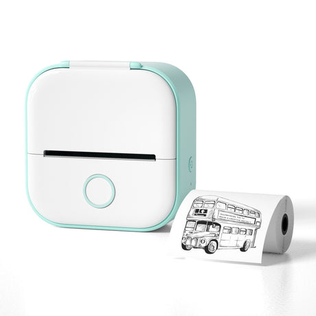 Overseas version T02 household wrong title mini pocket portable Bluetooth tag photo ledger thermal printer - V.I.P Digital Presence