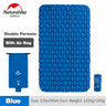 Colchoneta inflable para acampar al aire libre Naturehike, bolsa inflable, tienda de campaña, colchón para dormir, colchoneta ultraligera portátil para picnic, colchoneta para acampar y picnic