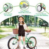 Multiple Colors,Girls Bike for 4-7 Years Old Kids,16 inch wheel , Training Wheels Included - V.I.P Digital Presence
