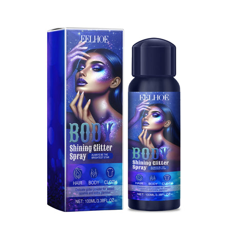 Highlighter Glitter Spray Glitter Spray Highlighter Spray Natural Stereoscopic Long Lasting Glitter - V.I.P Digital Presence