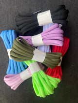 8 pairs of 8-color shoelaces - semi-circular - V.I.P Digital Presence