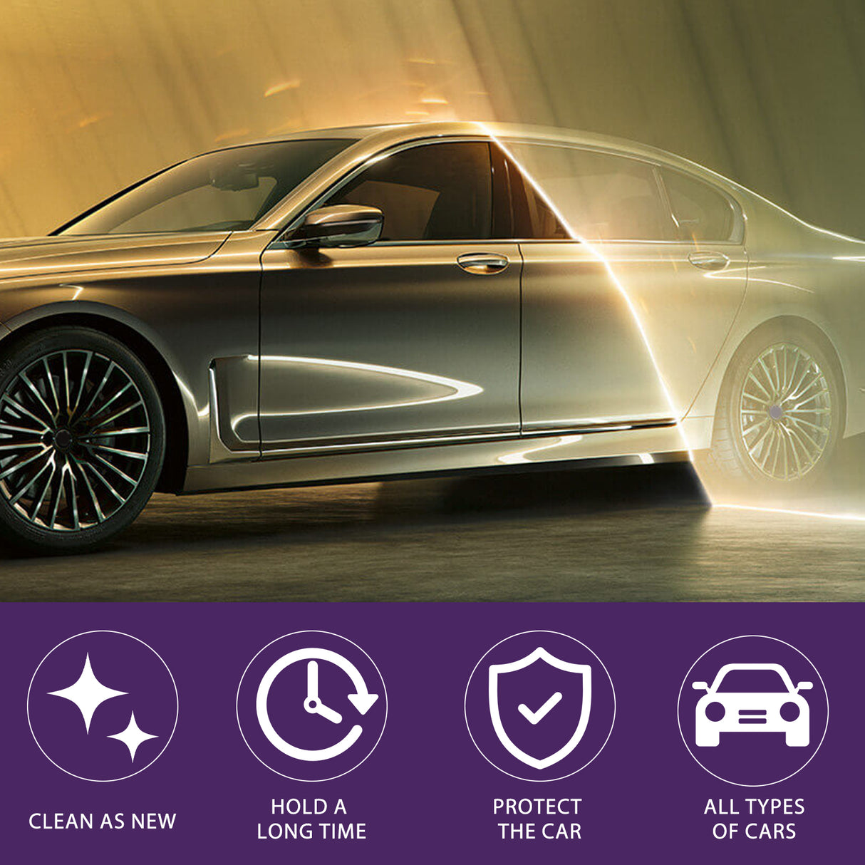 Purple Coating Agent Automotive Scratch Finish Cleaning Dust Reconditioning Polishing Maintenance Coating Agent - V.I.P Digital Presence