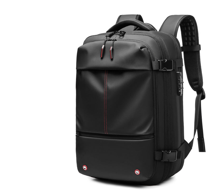 Expandable Waterproof Travel Backpacks Men Business Laptop Backpack With Valve Vacuum Compression Backpack - V.I.P Digital Presence