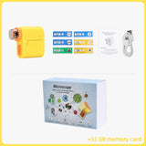 Handheld portable screen with camera microscope for children's science, high school students' toys can see bacteria 1000 times - V.I.P Digital Presence