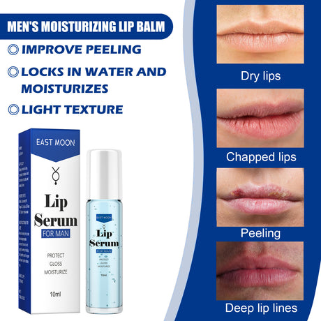 EAST MOON Lip Essence Rolling Lotion, Moisturize And Fade Lip Lines, Prevent Dry Crack And Dead Skin, Plump And Moisturize Lips - V.I.P Digital Presence