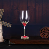 European enamel red wine glass gift cup - V.I.P Digital Presence
