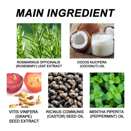 Rosemary Essential Oil, Repair Solid Hair Strong And Moisturizing Hair Roots Thick And Supple Hair Care Essential Oil - V.I.P Digital Presence