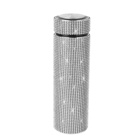 500ml diamond inlaid temperature cup, LED temperature display cup, intelligent water bottle, insulated cup, girl's travel gift - V.I.P Digital Presence