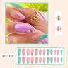 Nail Art Almond Nails Finished Wearable Nails Mid-Length Nail Art Patch Ins Style Hot Girl - V.I.P Digital Presence